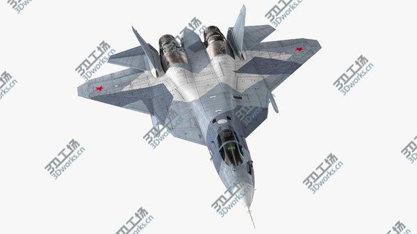 images/goods_img/20210312/3D Stealth Multirole Fighter SU 57/1.jpg